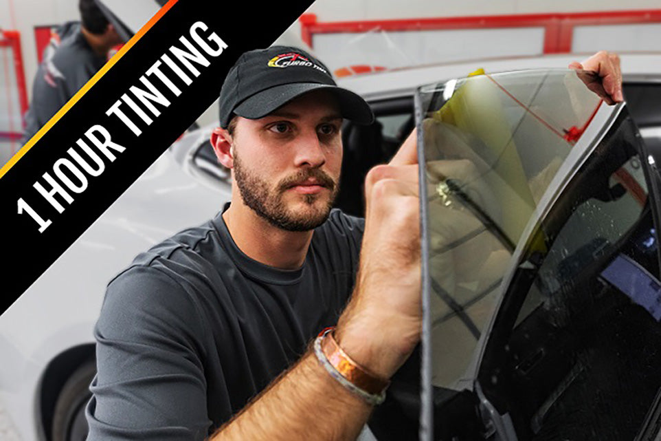 Cary one hour Turbo window tint 