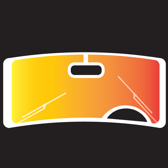 windshield tint coverage icon